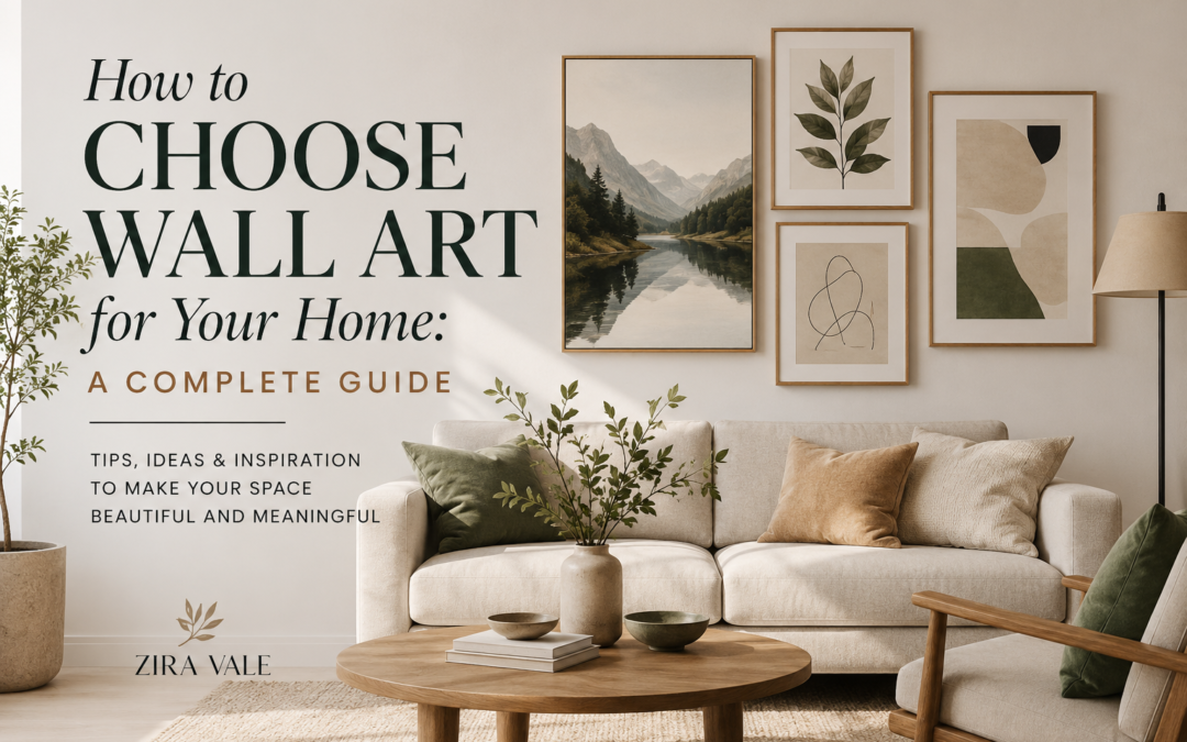How to Choose Wall Art for Your Home: A Complete Guide