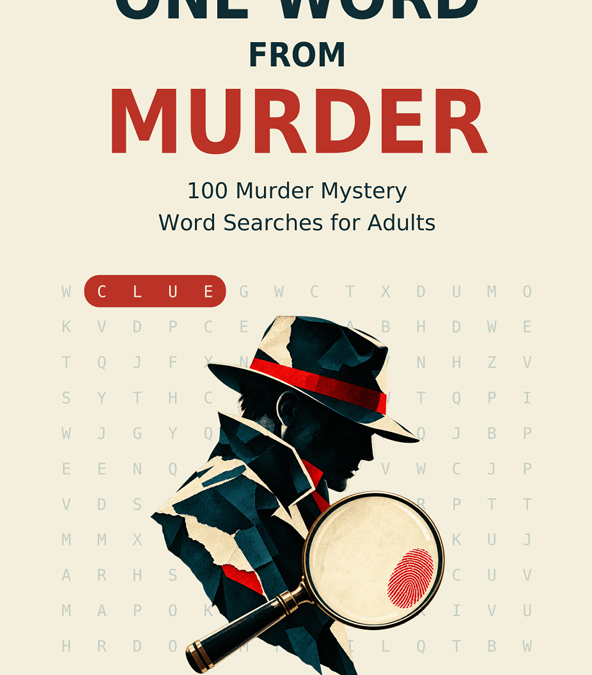 One Word from Murder: 100 Murder Mystery Word Searches for Adults — A Detective Puzzle Book