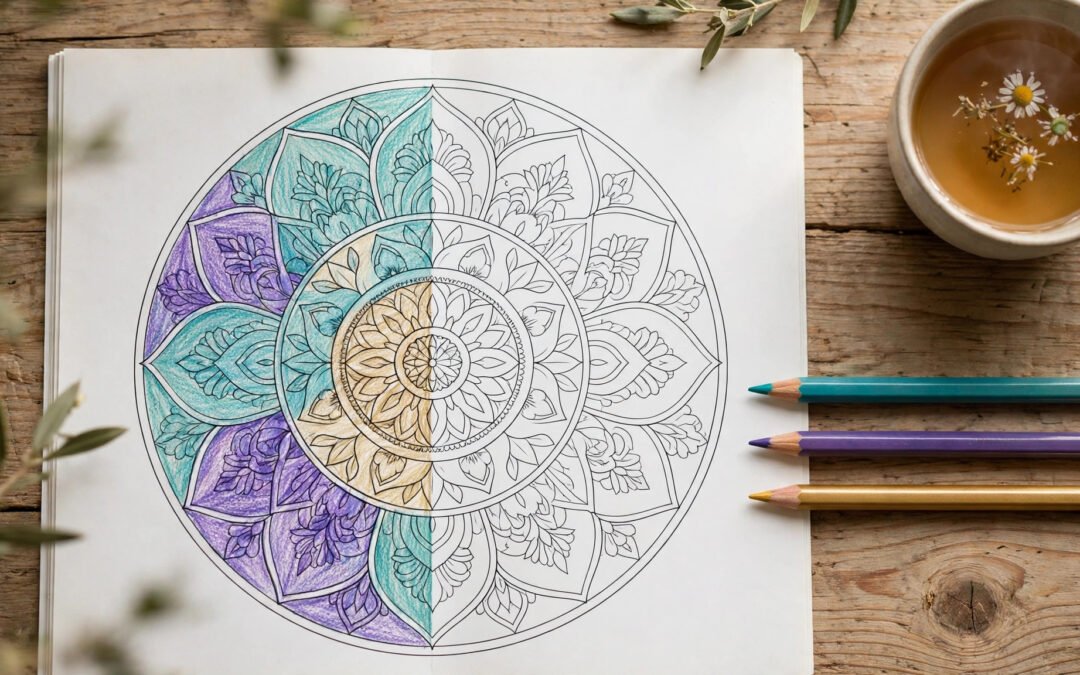 How to Color Mandalas Step by Step: Beginner Techniques That Actually Work