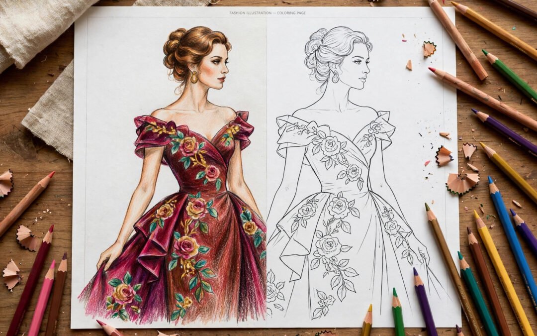 Best Colored Pencils for Fashion Coloring Books: A Beginner’s Guide to Smooth, Rich Color