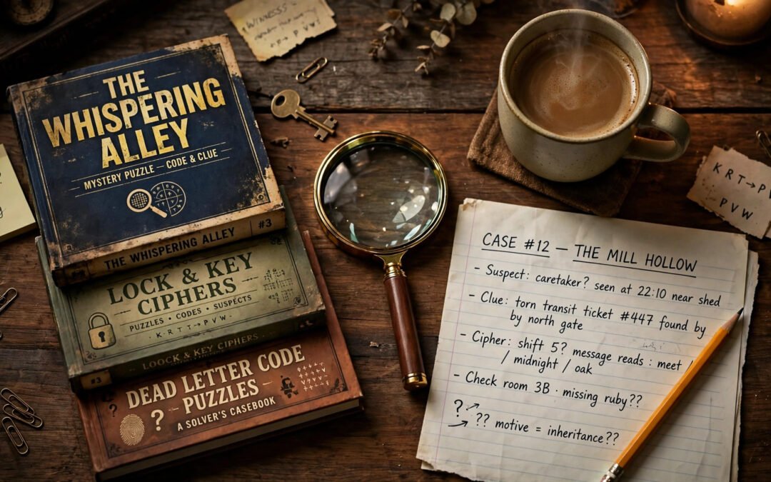 Best Murder Mystery Puzzle Books for Adults: 4 Whodunits to Solve