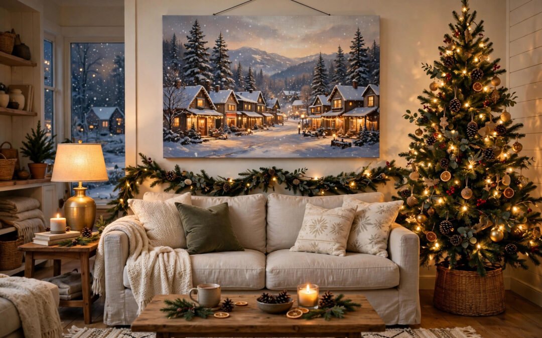 Christmas Canvas Wall Art: Festive Canvas Prints for Every Room